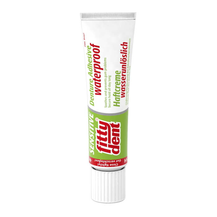 FITTYDENT dantų protezų fiksuojamasis kremas su alaviju ir mira, 40 g-1