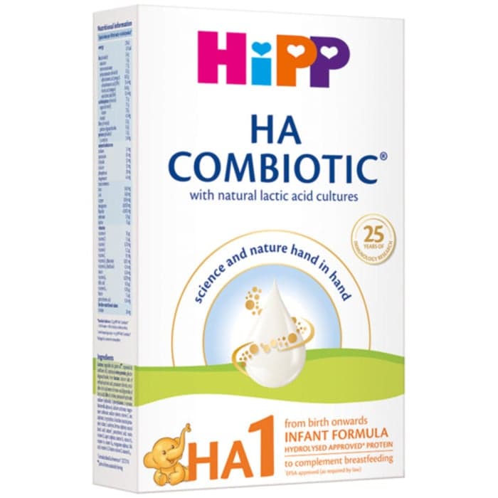HiPP pradinio maitinimo mišinys su hidrolizuotais baltymais COMBIOTIC HA1, nuo gimimo, 350 g