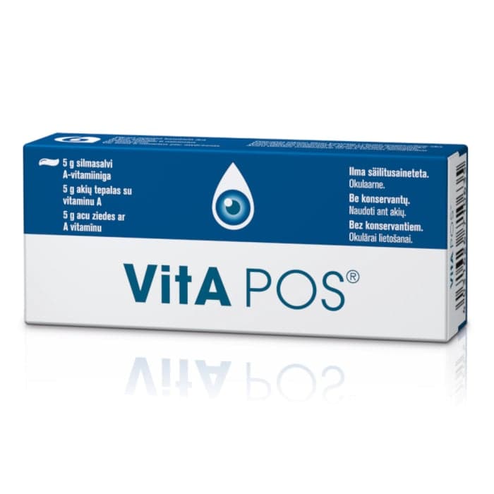 URSAPHARM akių tepalas VITA-POS, 5 g