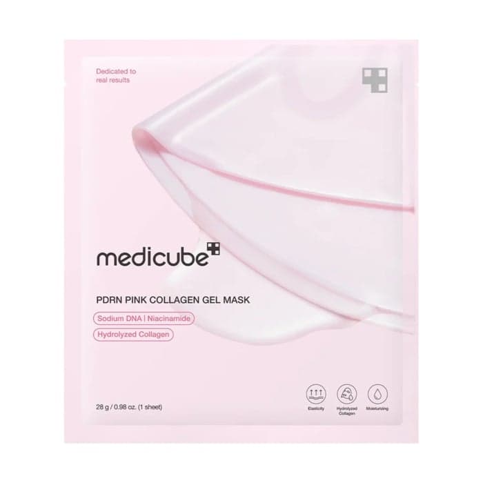MEDICUBE PDRN PINK COLLAGEN GEL veido kaukė, 28 g