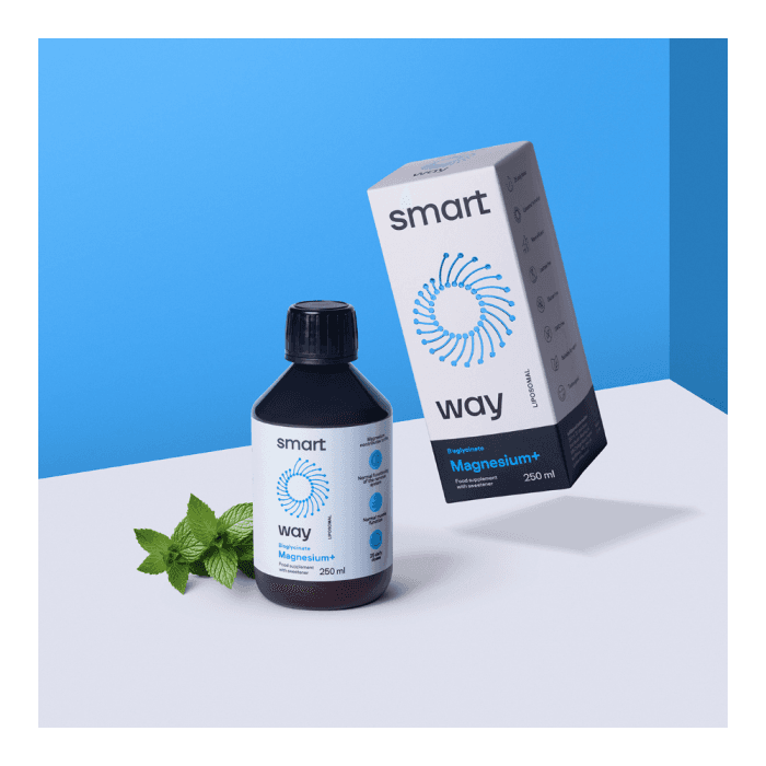 SMART WAY liposominis MAGNIS + mineralų kompleksas, mėtų skonio, 250 ml-2