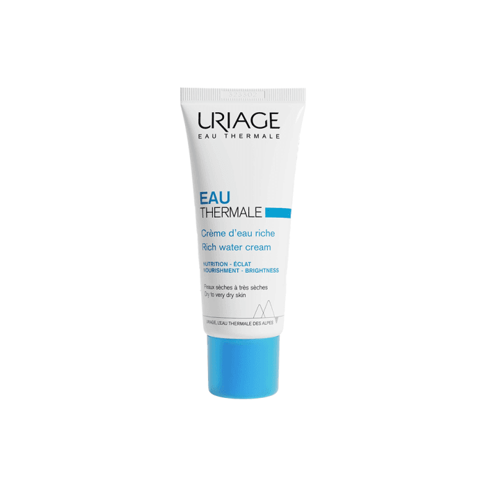 URIAGE drėkinamasis kremas EAU THERMALE RICH, 40 ml