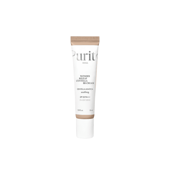 PURITO Wonder Releaf Centella BB Cream #21 Light Beige  BB kremas su spalva30ml, 30 ml