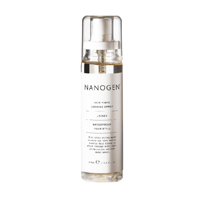 NANOGEN plaukų efektą sukuriančios pudros-skaidulų fiksatorius, 100 ml