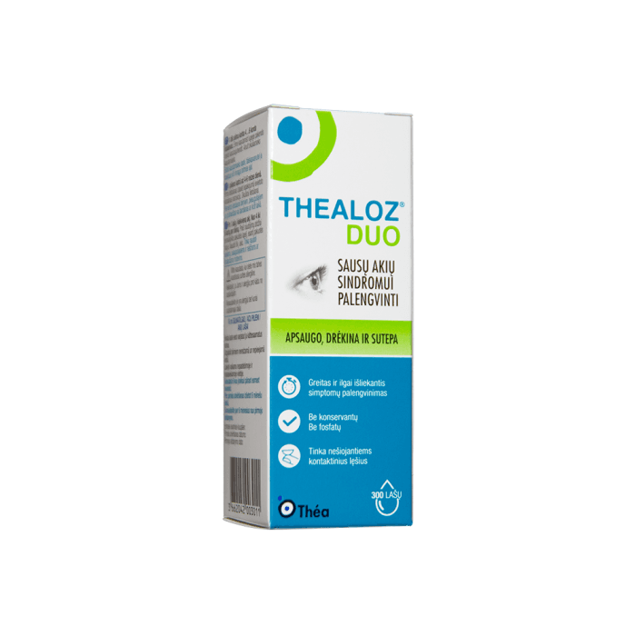 THEALOZ DUO akių lašai, 10 ml-1