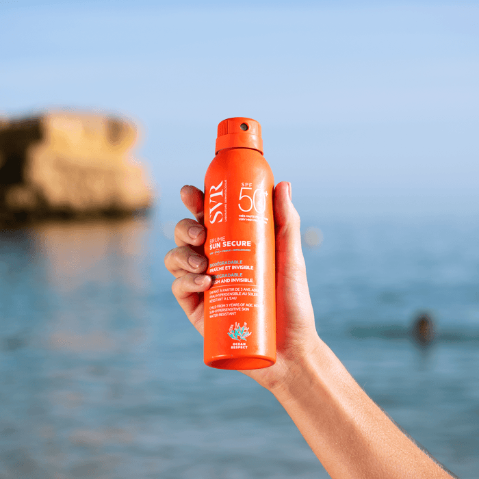 SVR kūno balzamas nuo saulės su purškikliu SUN SECURE BRUME, SPF 50, 200 ml-2