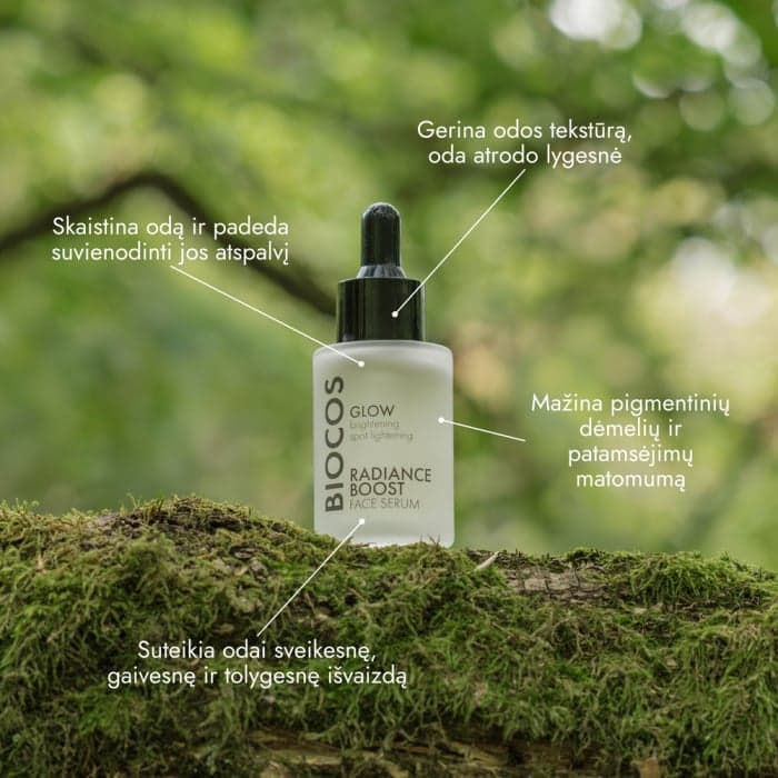 BIOCOS skaistinamasis veido serumas RADIANCE BOOST, 30 ml-1