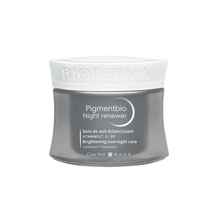 BIODERMA naktinis šviesinamasis kremas PIGMENTBIO NIGHT RENEWER, 50 ml
