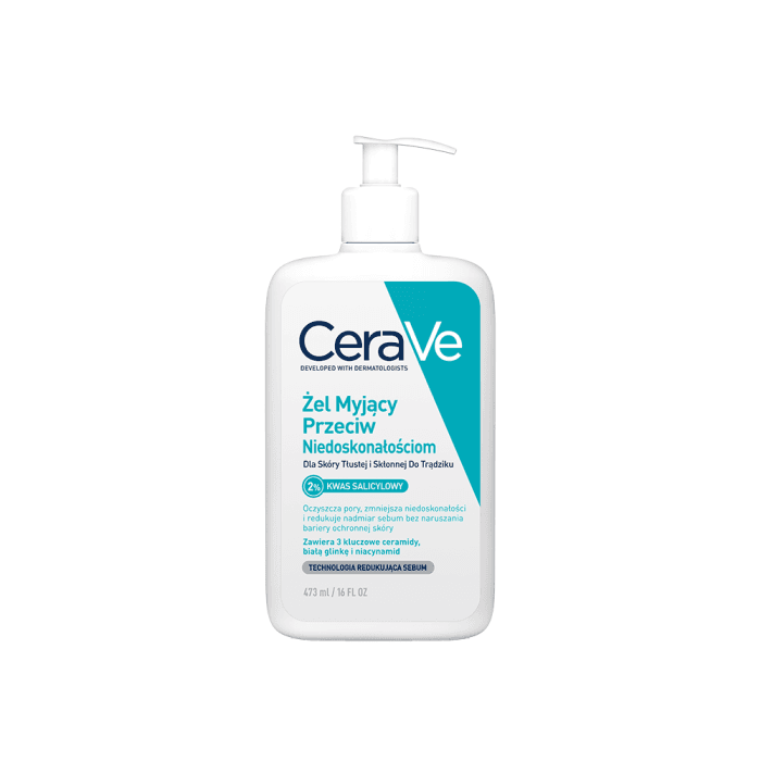 CERAVE prausiamasis gelis probleminei odai, 473 ml