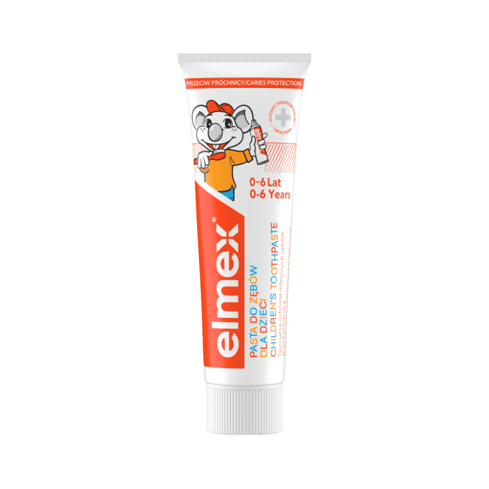 ELMEX dantų pasta vaikams CHILDREN'S,  nuo 0–6 metų, 50 ml-2