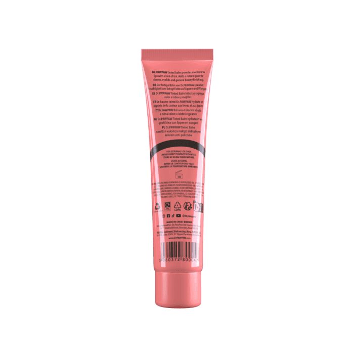 DR. PAWPAW balzamas lūpoms ir skruostams PEACH PINK, 25 ml-1