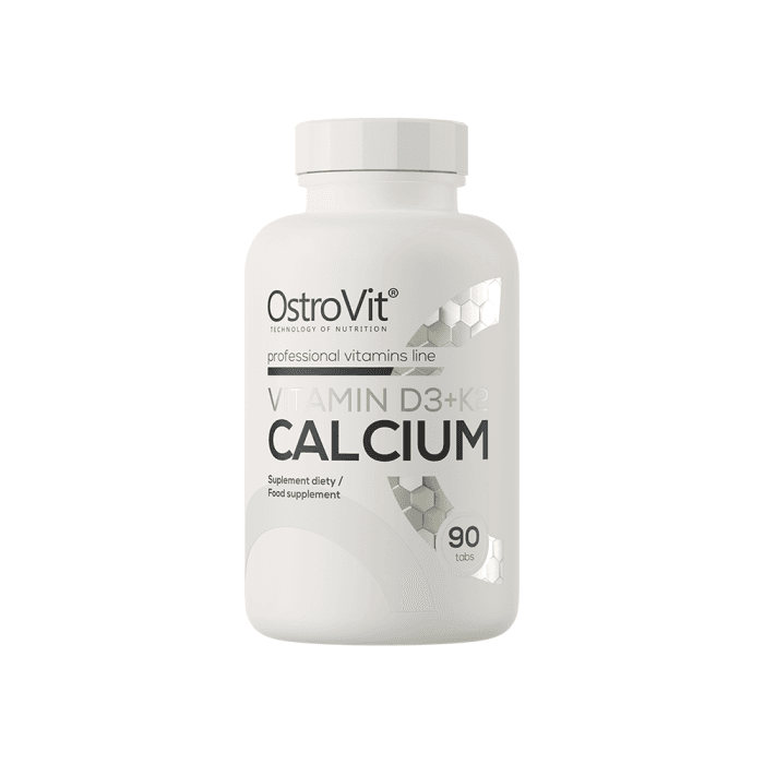 OSTROVIT Vitamin D3 + K2 + Calcium, 90 Tabletės