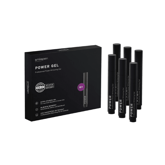 SMILEPEN dantų balinimo rinkinio gelių papildymas, 6 x 5 ml, 6 vnt.+6x5 ml geliai)-2