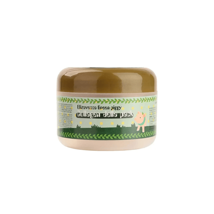 ELIZAVECCA veido kaukė su kolagenu, Green Piggy Collagen Jella, 100 ml