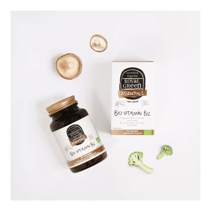ROYAL GREEN BIO Vitaminas B12 25µg LT-EKO-001, 60 kapsulių-1