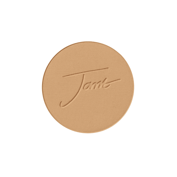 JANE IREDALE presuotos mineralinės pudros papildymas CARAMEL, SPF 20, 9.9 g
