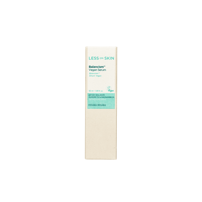 HOLIKA HOLIKA veido serumas LESS ON SKIN BALANCISM VEGAN SERUM, 50 ml-1