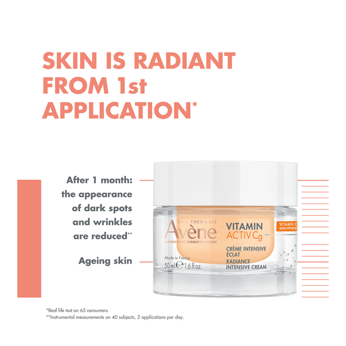 EAU THERMALE AVÈNE skaistinamasis veido kremas VITAMIN ACTIVE CG, 50 ml-2