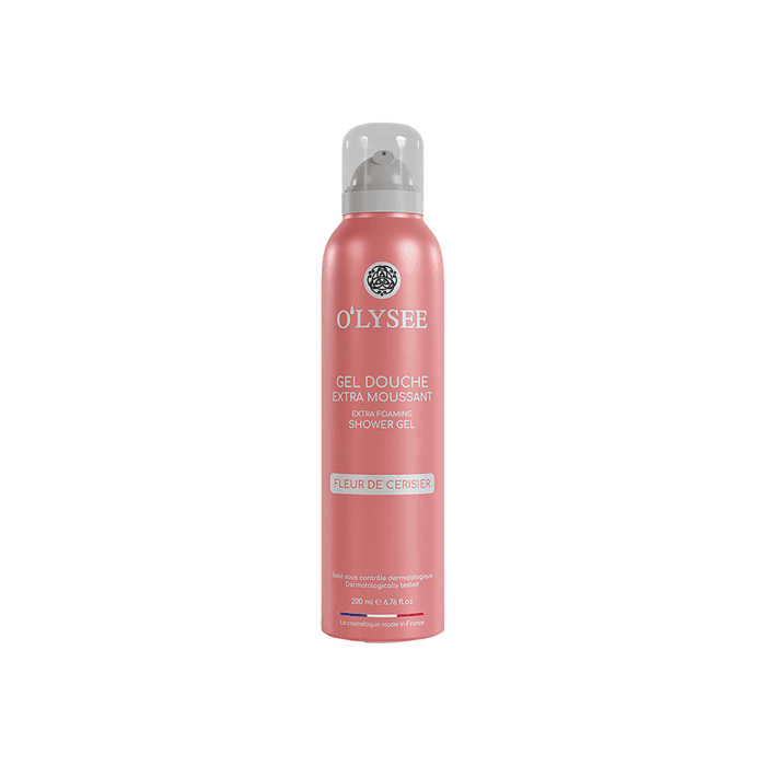 O'LYSEE prausiamosios putos FLEUR DE CERISIER, 200 ml