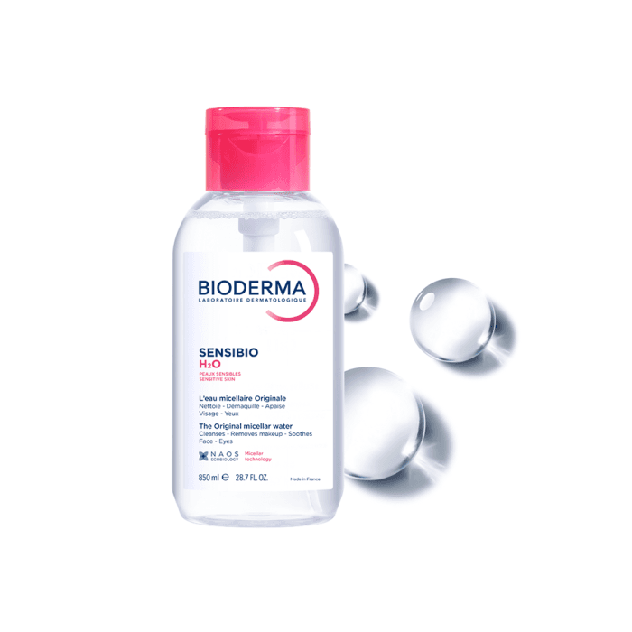 BIODERMA Originalus micelinis valomasis vanduo jautriai odai SENSIBIO H2O, 850 ml-1