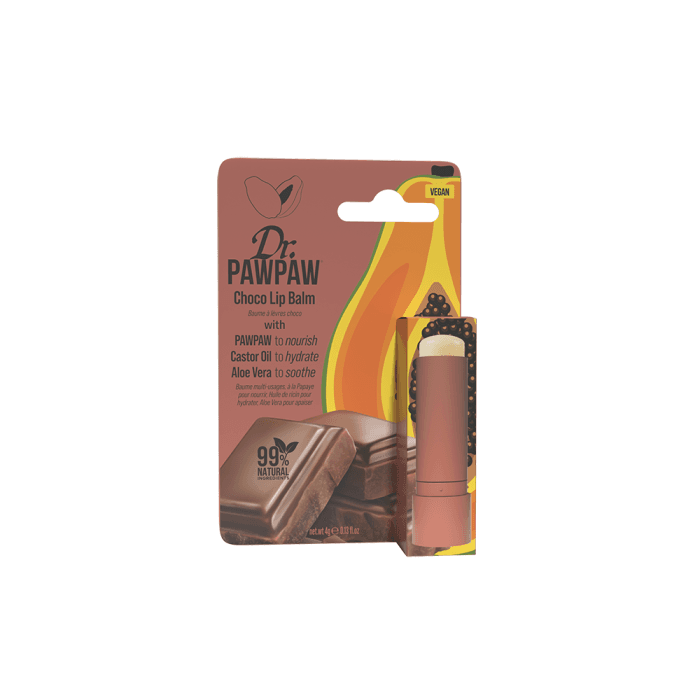 DR. PAWPAW lūpų pieštukas CHOCOLATE, 4g, 4 g