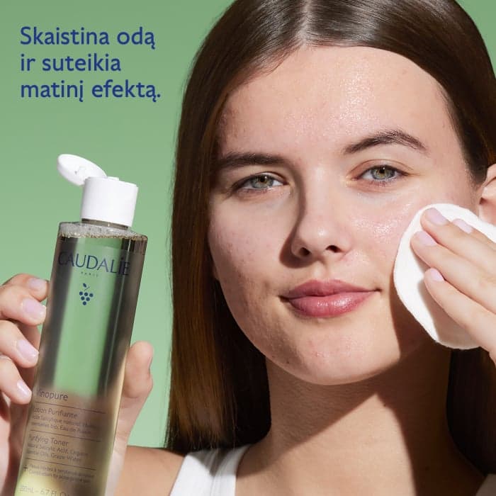 CAUDALIE veido tonikas riebiai odai VINOPURE PURIFYING TONER, 200 ml-2