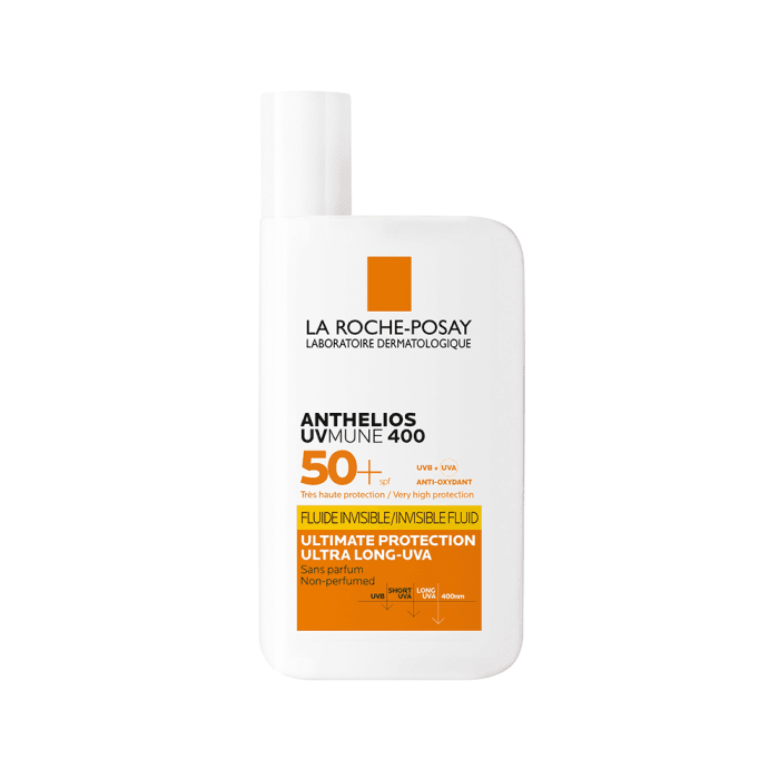LA ROCHE-POSAY apsauginis fluidas ANTHELIOS UVMUNE 400, SPF 50+, 50 ml