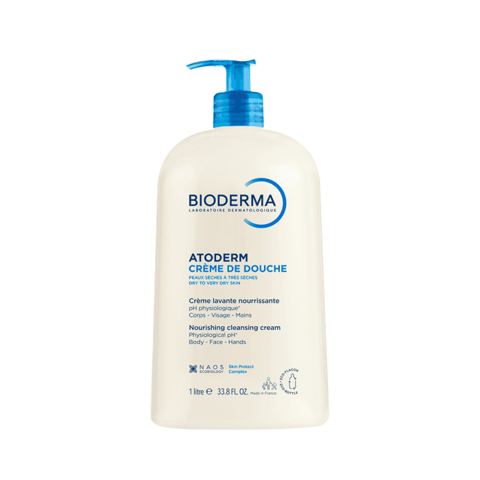 BIODERMA maitinamasis kreminis prausiklis sausai ir labai sausai odai ATODERM CREME DE DOUCHE, 1000 ml