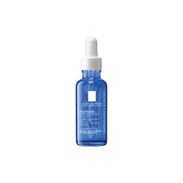LA ROCHE-POSAY raminantis ir drėkinantis serumas jautriai ir alergiškai odai, su Neurosensinu ir Glicerinu,  TOLERIANE DERMALLERGO, 30 ml