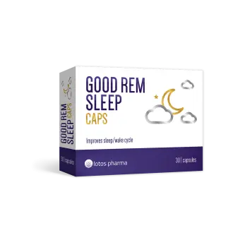 GOOD REM SLEEP CAPS, 30 kapsulių